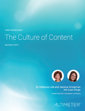 Culture of Content