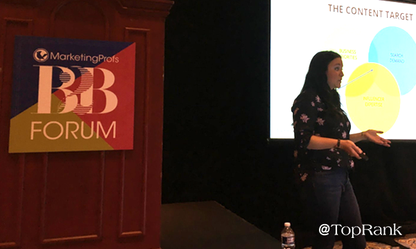 Ashley Zeckman Presenting at MPB2B 2019