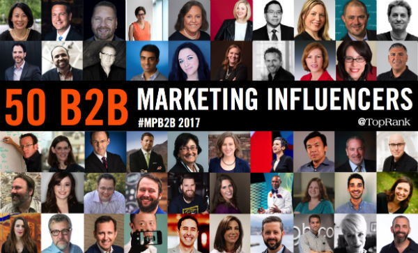 B2B Marketing Influencers