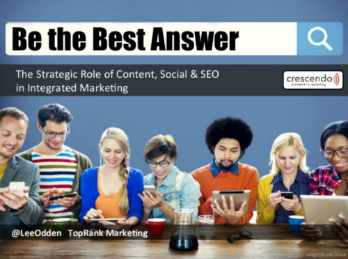 Be the Best Answer - Lee Odden