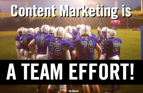 content marketing team
