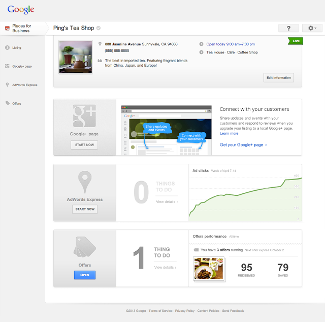 Google Places for Business updates