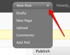 Drop Down Menu