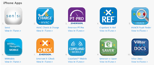 Emerson Climate Technologies Apps