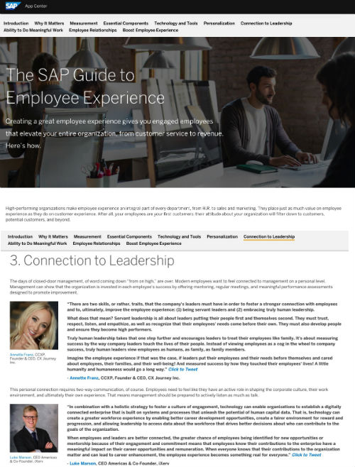 Employee Experience