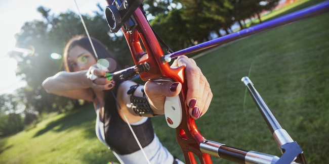 Archer Taking Aim