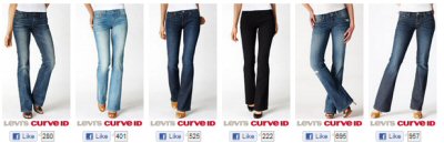 Levis Facebook Like