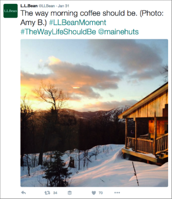 ll bean morning coffee