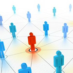Connect with your network.