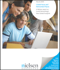 nielsen social networking global footprint