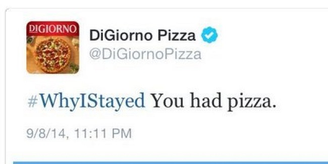 DiGiorno Hashtag Social Media Marketing Fail