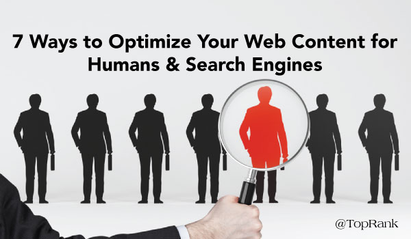 optimize for humans