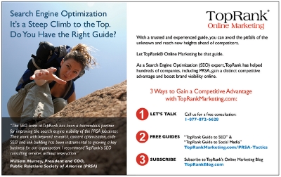 PRSA TopRank Ad