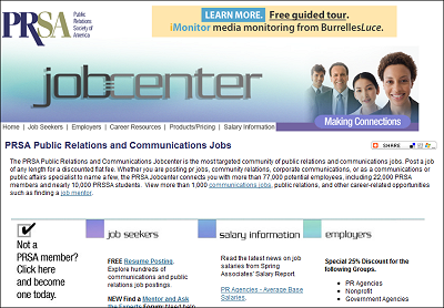 PRSA Jobcenter
