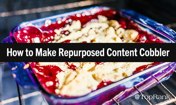 Ingredients for Content Marketing Cobbler