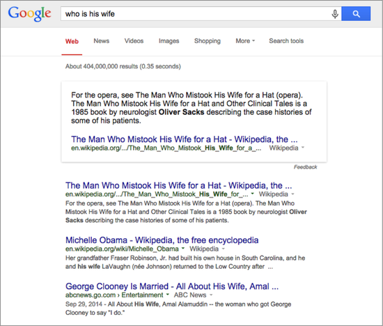 who is his wife SERP
