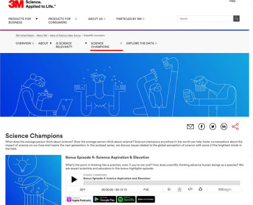 Science Champions Podcast 3M