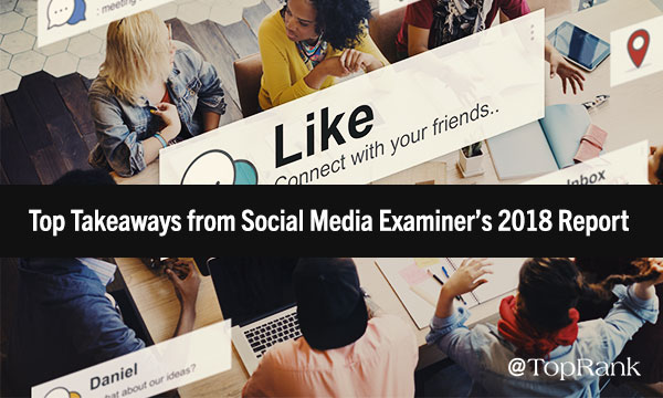 2018 Social Media Marketing Trends from Social Media Examiner Report