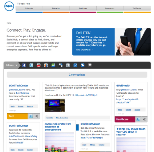 Dell IT Social Hub