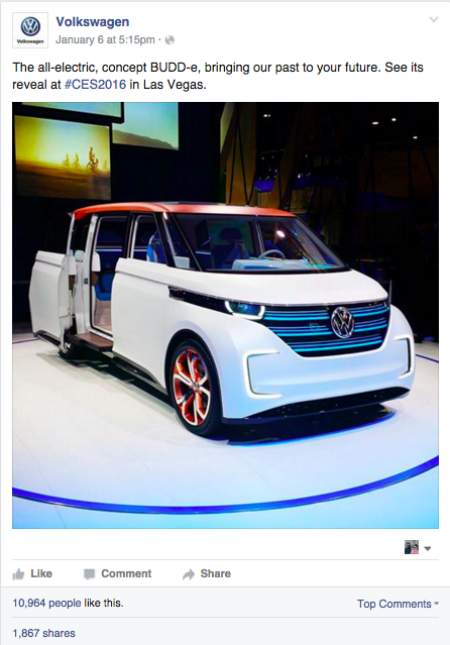 vw facebook page