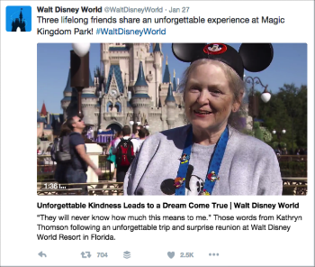 walt disney world friends