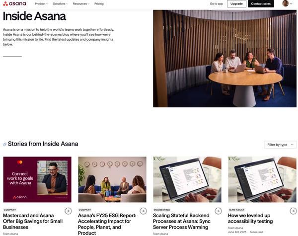 Inside Asana Blog