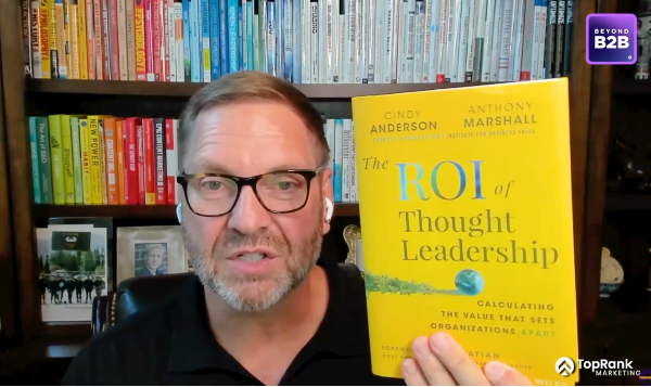 ROI of Thought Leadership book