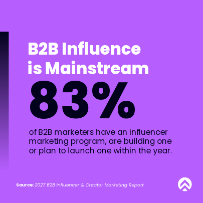 B2B influence is mainstream