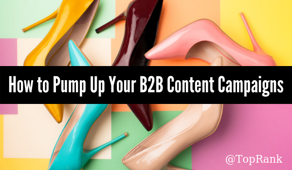 Pump it Up: How to Maximize Your B2B Content Marketing Campaign Investments