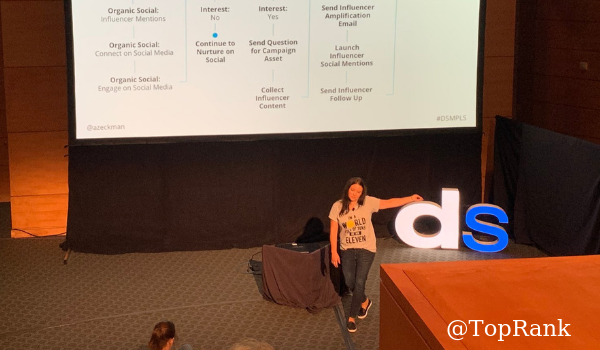 TopRank Marketing’s Ashley Zeckman Shares How to Build Consumer Trust with Influencers #DSMPLS