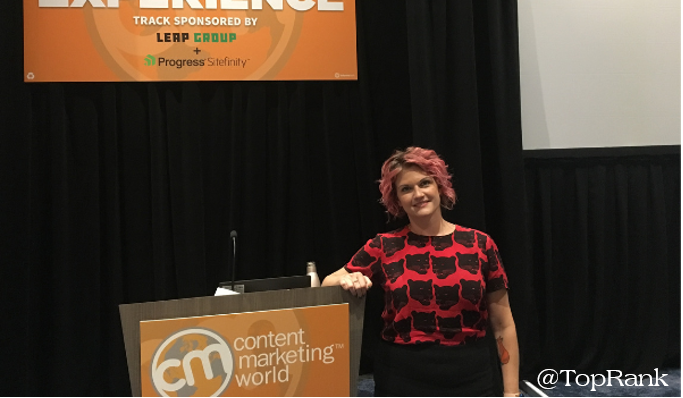 April Henderson on Data-Driven, Empathetic B2B Content #CMWorld