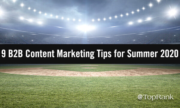 Manufacturing Runs: 9 Summer Content Marketing Tips Drawn from the Diamond