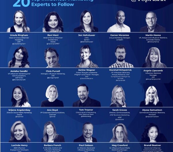 20 B2B Influencer Marketing Pros to Follow from Top Brands