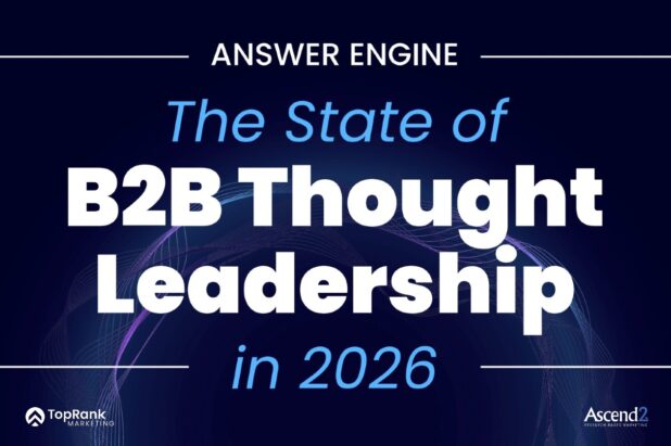 New Report: The State of B2B Thought Leadership in 2026