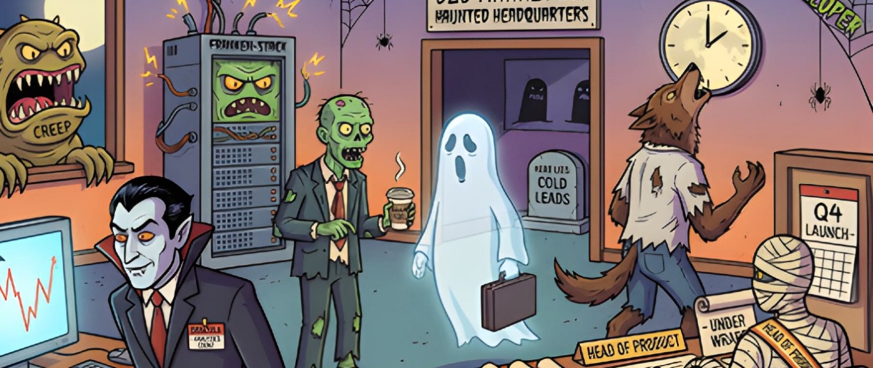 25 Terrifying B2B Marketing Dad Jokes to Celebrate Spooky Season